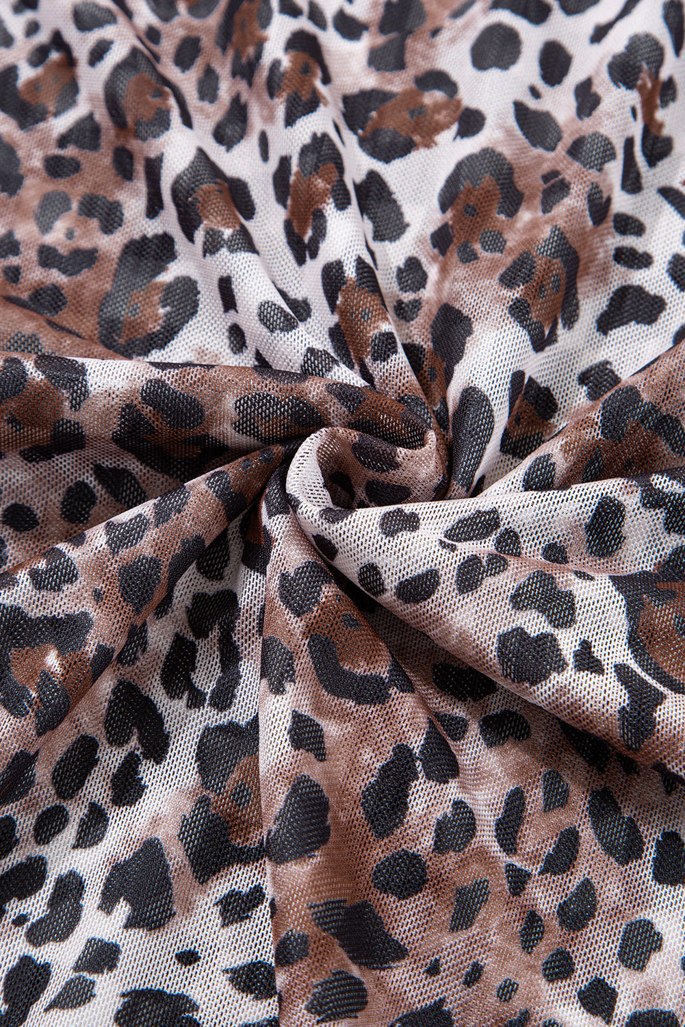 Multicolour Leopard Checkered Double Printed Reversible Sleeveless Long Dress Maxi Dresses JT's Designer Fashion
