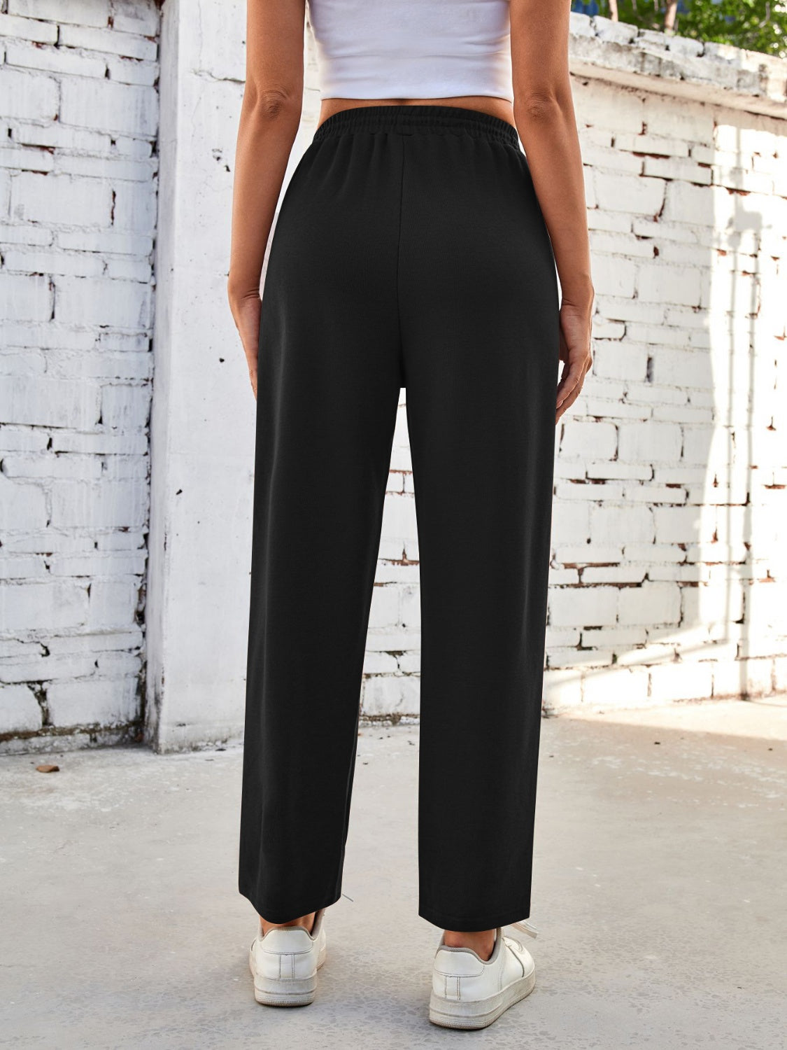 Lovelet Drawstring Pants with Pockets Pants & Culotte JT's Designer Fashion