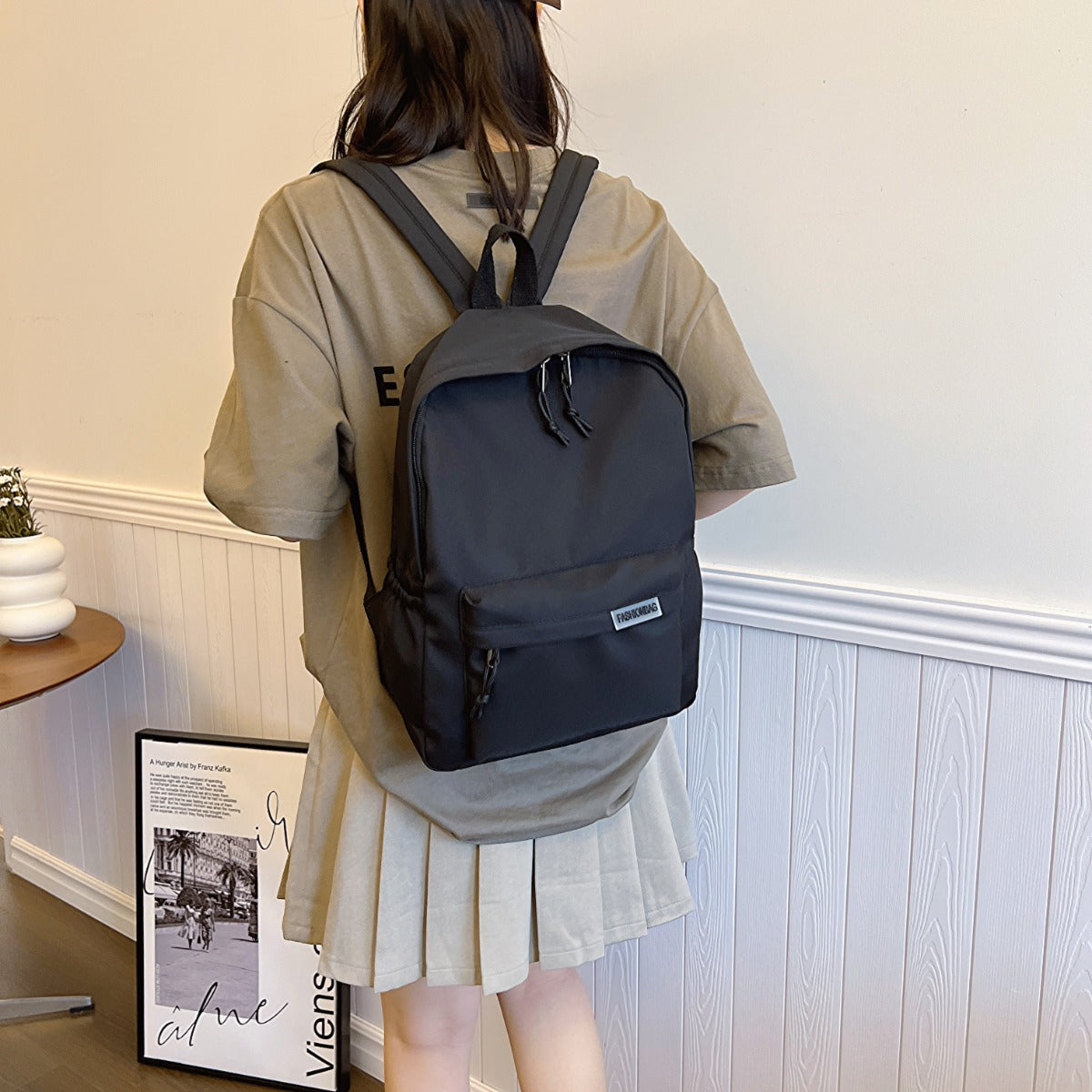 Adjustable Strap Cloth Large Backpack Bag Backpacks JT's Designer Fashion