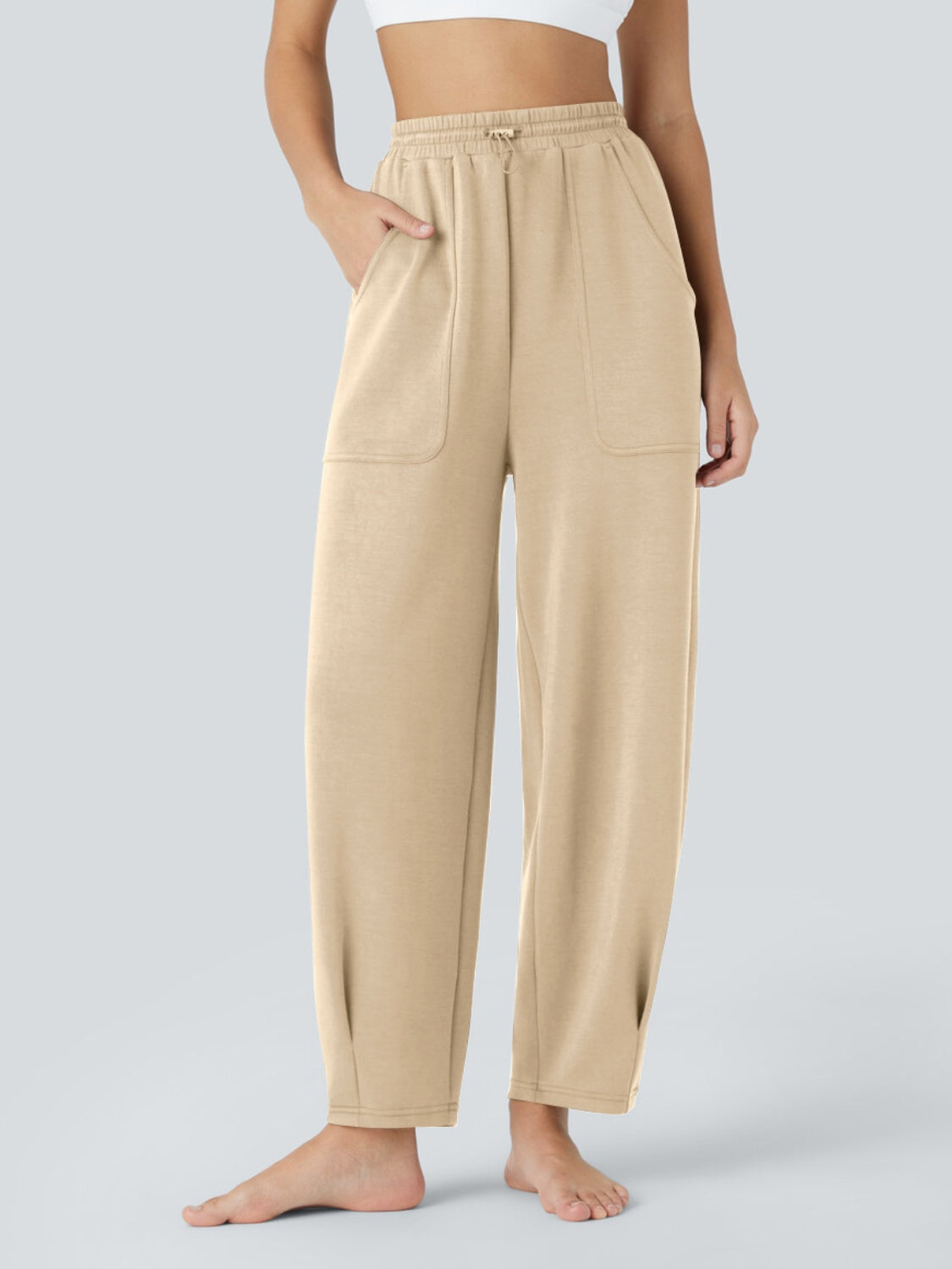 Lovelet Drawstring Pants with Pockets Pants & Culotte JT's Designer Fashion