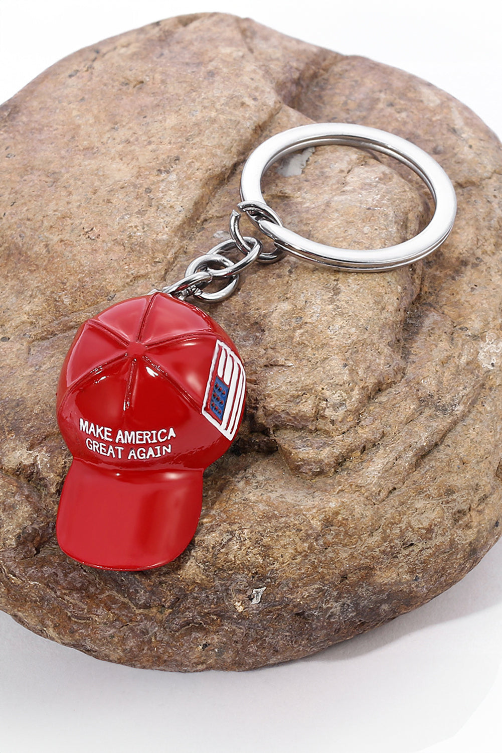 Fiery Red Make America Great Again Cap Pendant Keychain Other Accessories JT's Designer Fashion