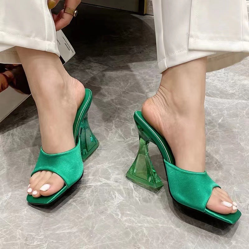 Open Toe High Heel Sandals Sandals JT's Designer Fashion