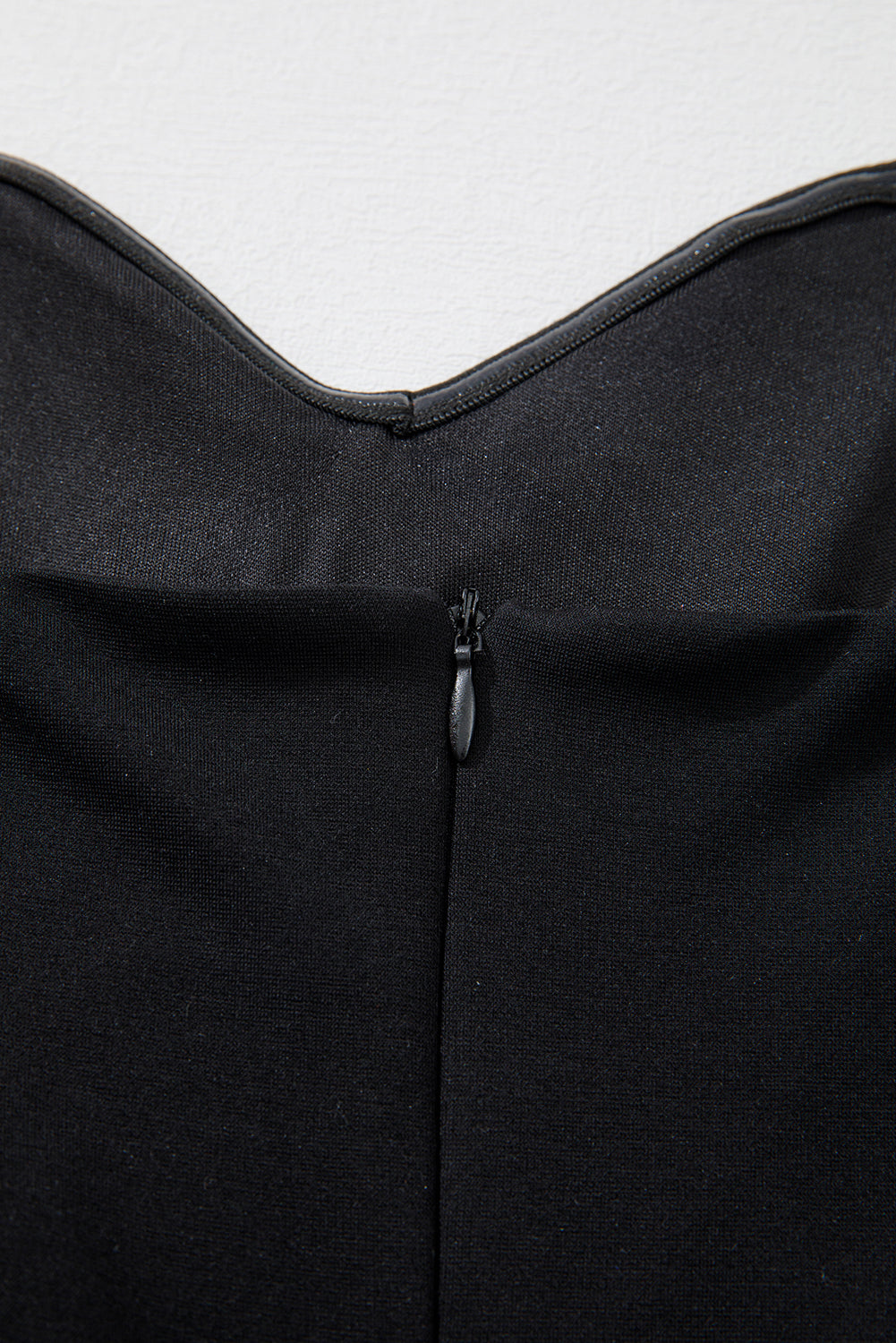 Black Sequined Tube Top Waist Knot Wide Leg Jumpsuit Jumpsuits & Rompers JT's Designer Fashion
