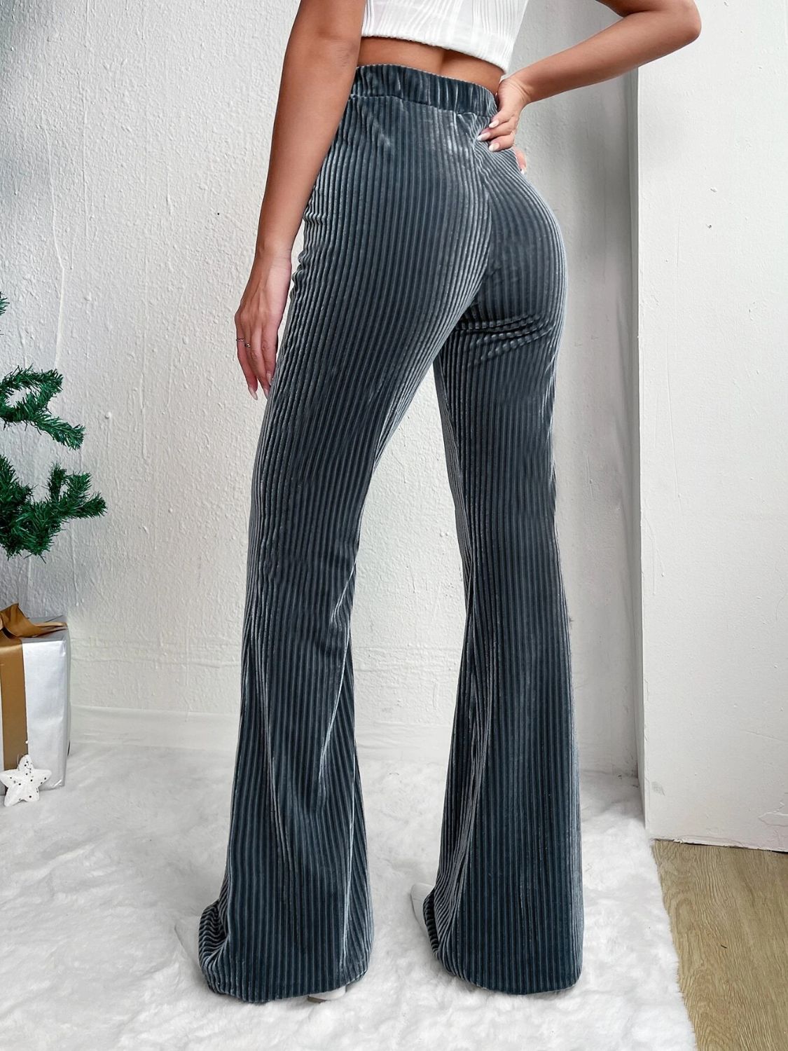 High Waist Flare Pants Pants & Culotte JT's Designer Fashion