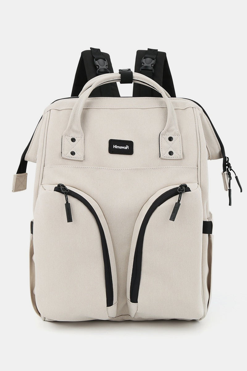 Himawari Waterproof Backpack Bag with Multilayer Pockets Ivory One Size Backpacks JT's Designer Fashion