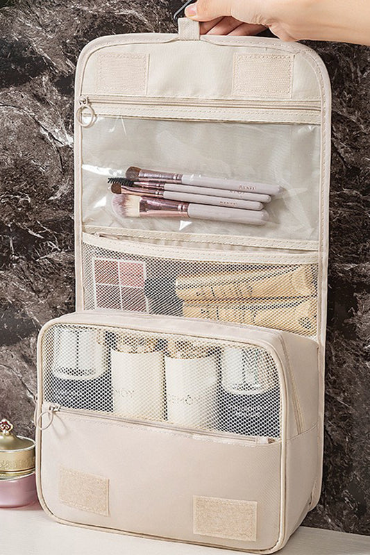 Apricot Multi-functional Make Up Organizer Travel Toiletry Bag Other Accessories JT's Designer Fashion