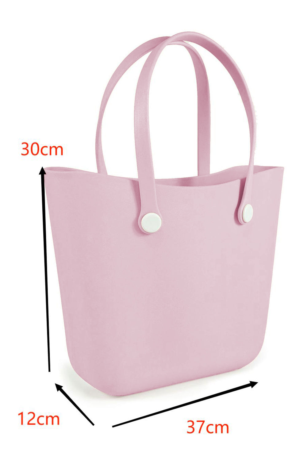 Pink Waterproof Self-assembly Detachable Straps EVA Tote Bag Handbags JT's Designer Fashion