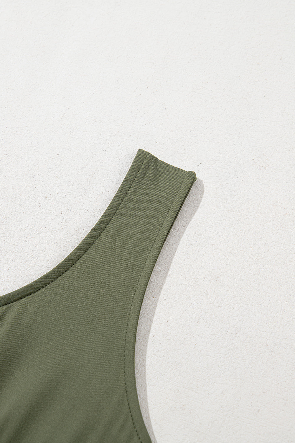 Four Leaf Clover Sleeveless Scoop Neck Flared Split Midi Dress Midi Dresses JT's Designer Fashion