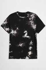 Black LET'S GO BRANDON Tie Dyed Print Men's Graphic Tee Men's Tops JT's Designer Fashion