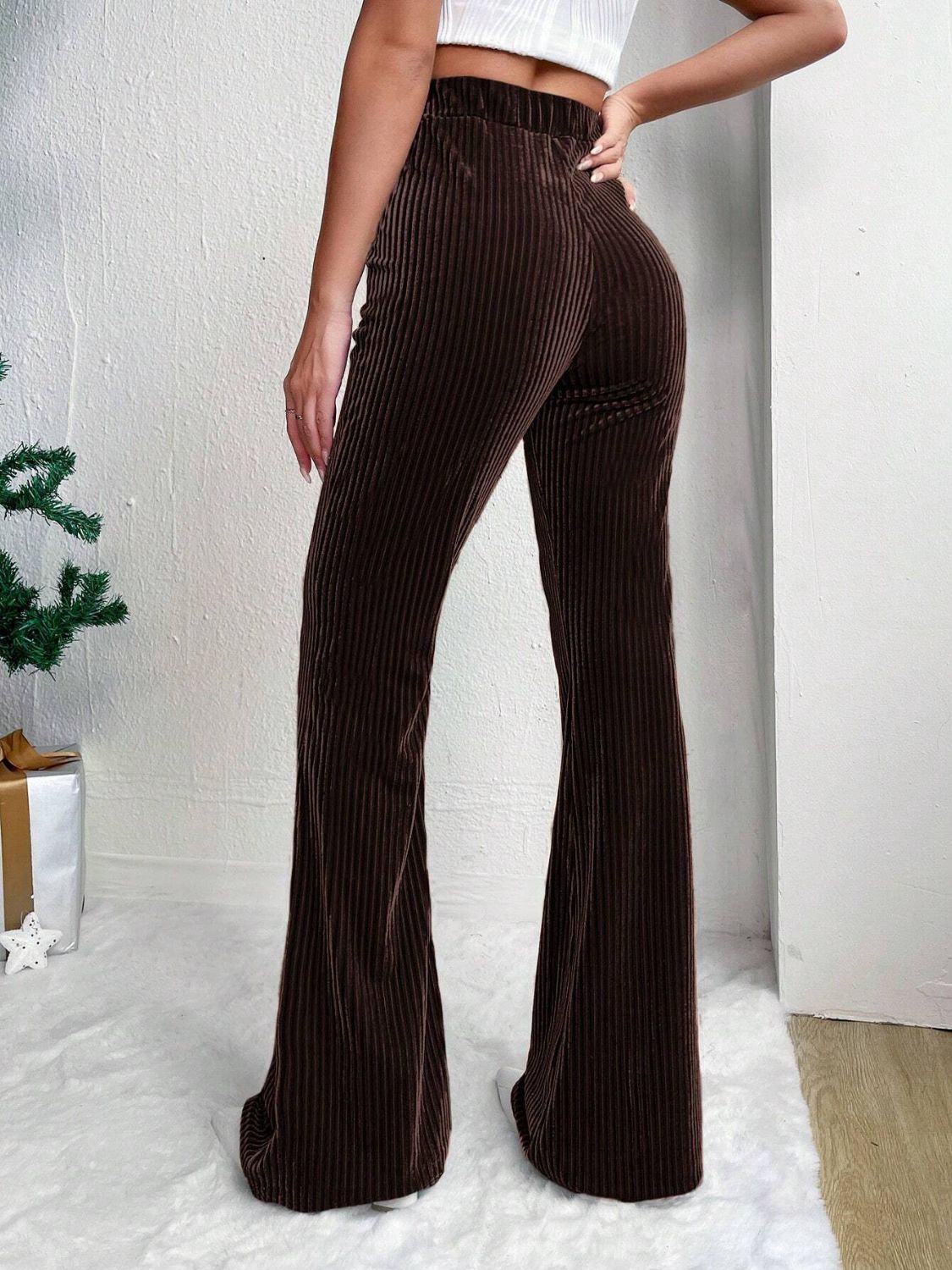 High Waist Flare Pants Pants & Culotte JT's Designer Fashion