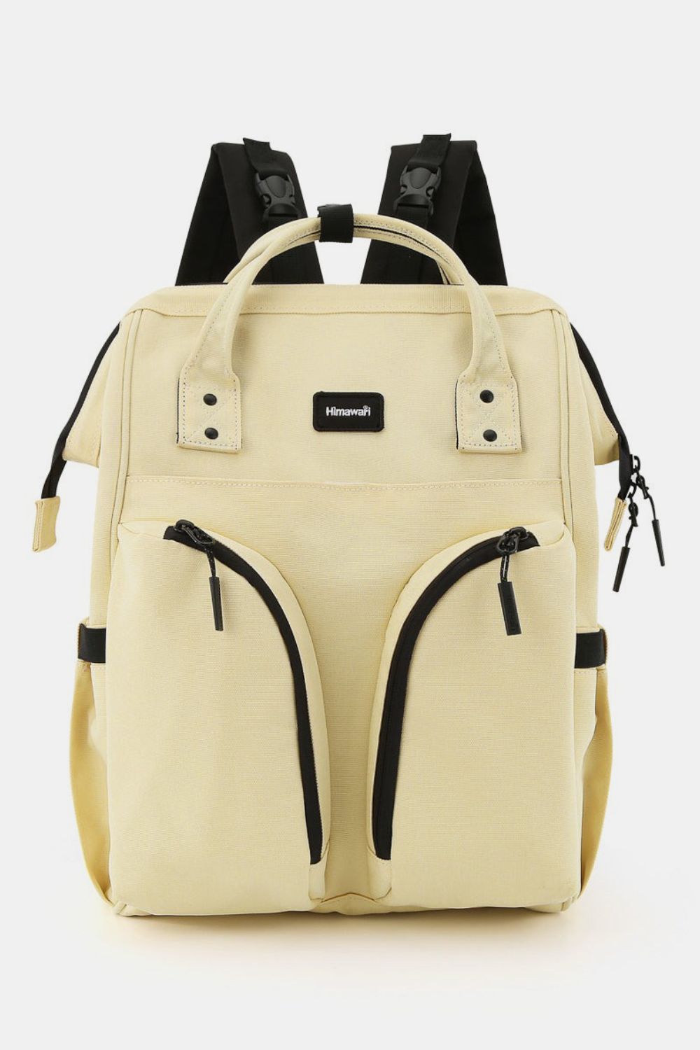 Himawari Waterproof Backpack Bag with Multilayer Pockets Cream One Size Backpacks JT's Designer Fashion