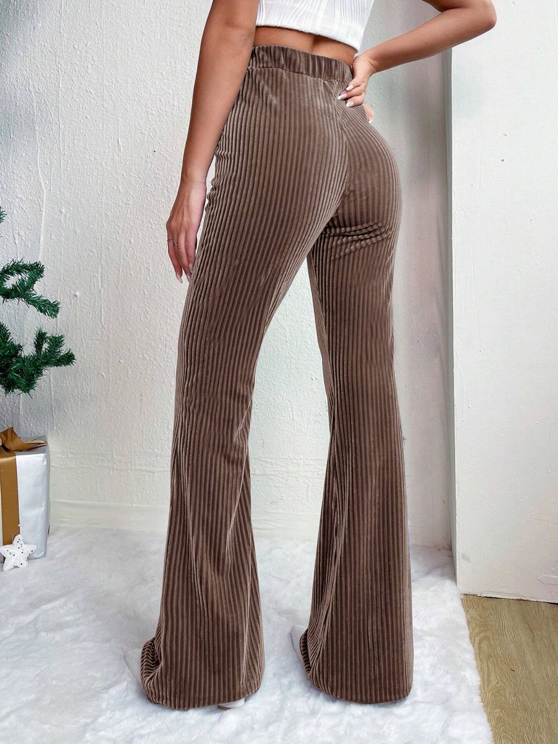 High Waist Flare Pants Pants & Culotte JT's Designer Fashion