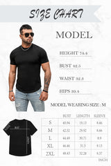 Black LET'S GO BRANDON Tie Dyed Print Men's Graphic Tee Men's Tops JT's Designer Fashion