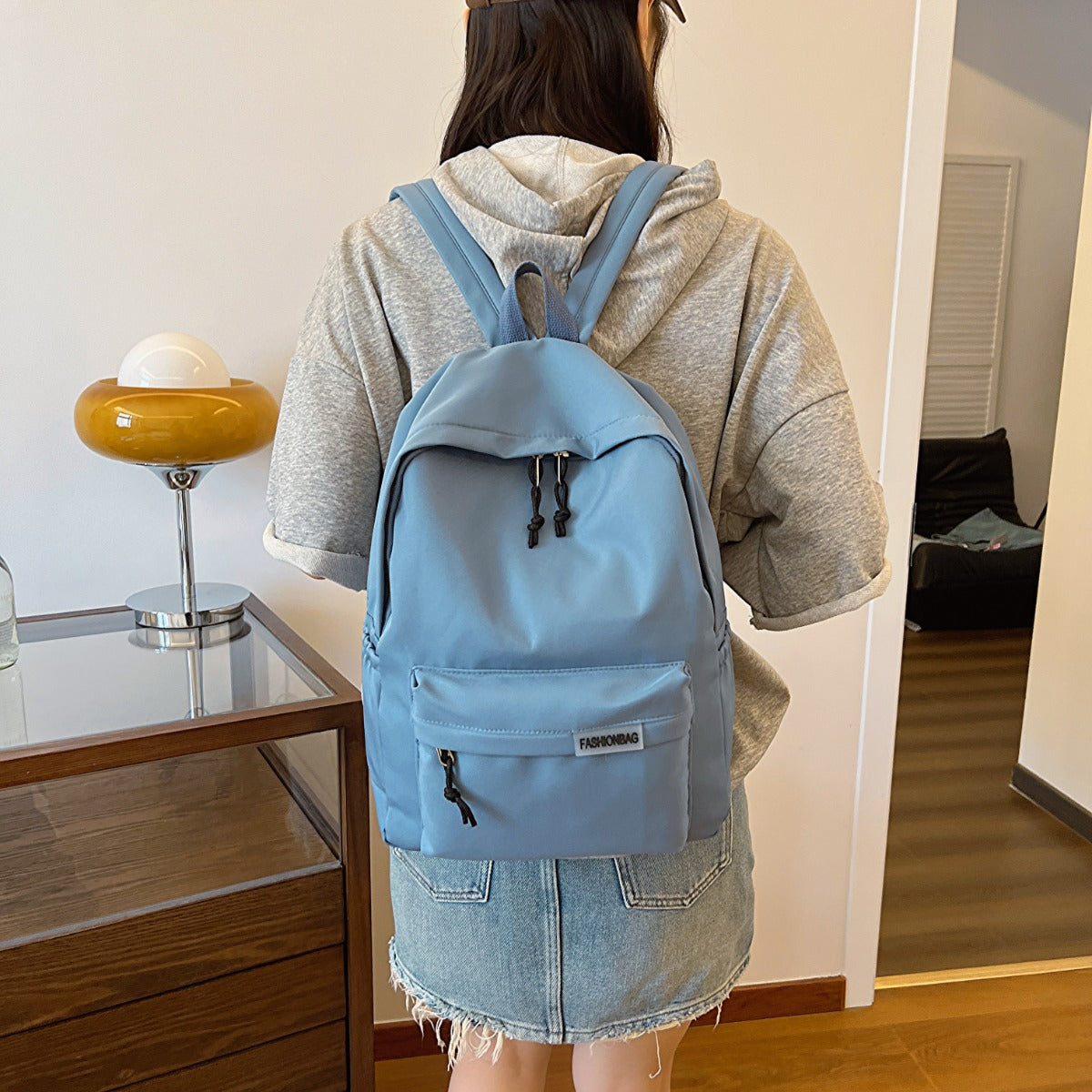 Adjustable Strap Cloth Large Backpack Bag Backpacks JT's Designer Fashion