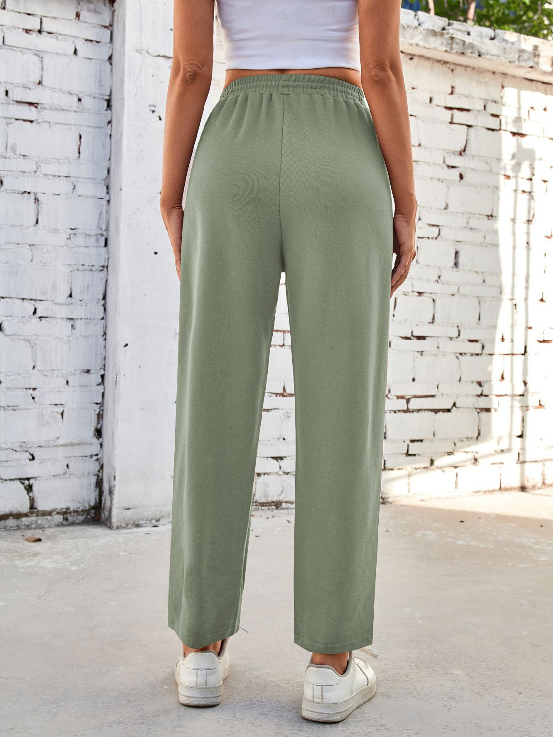 Lovelet Drawstring Pants with Pockets Pants & Culotte JT's Designer Fashion