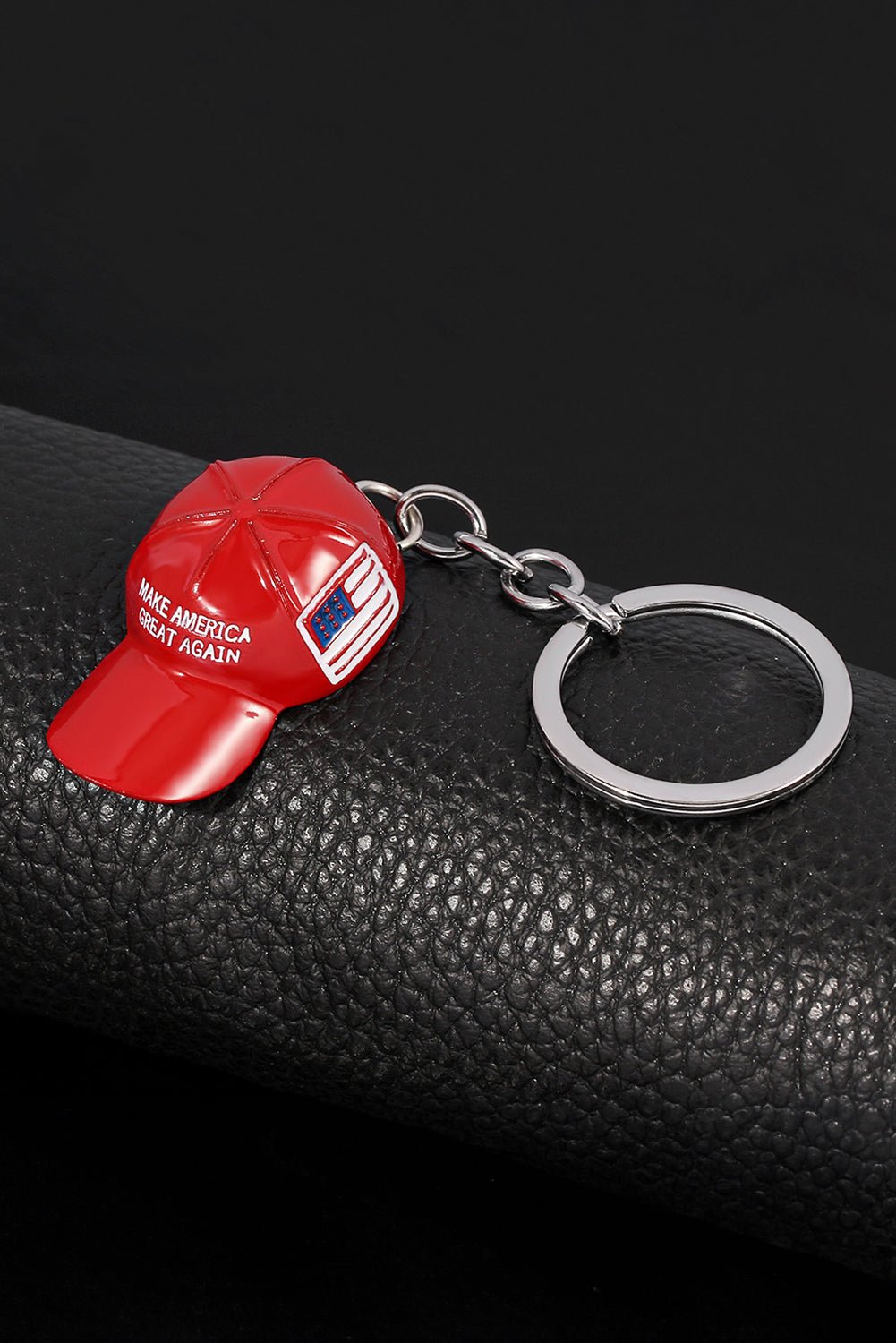 Fiery Red Make America Great Again Cap Pendant Keychain Other Accessories JT's Designer Fashion