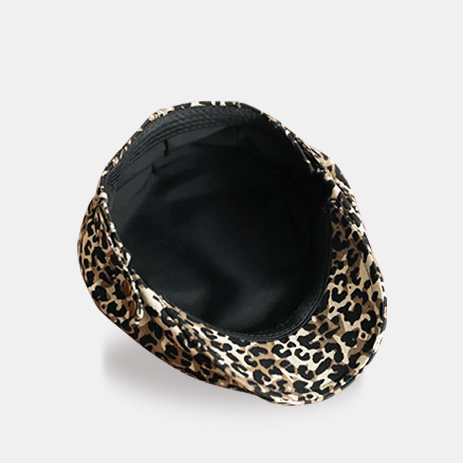 Adjustable Leopard Cotton Hat Hats & Caps JT's Designer Fashion