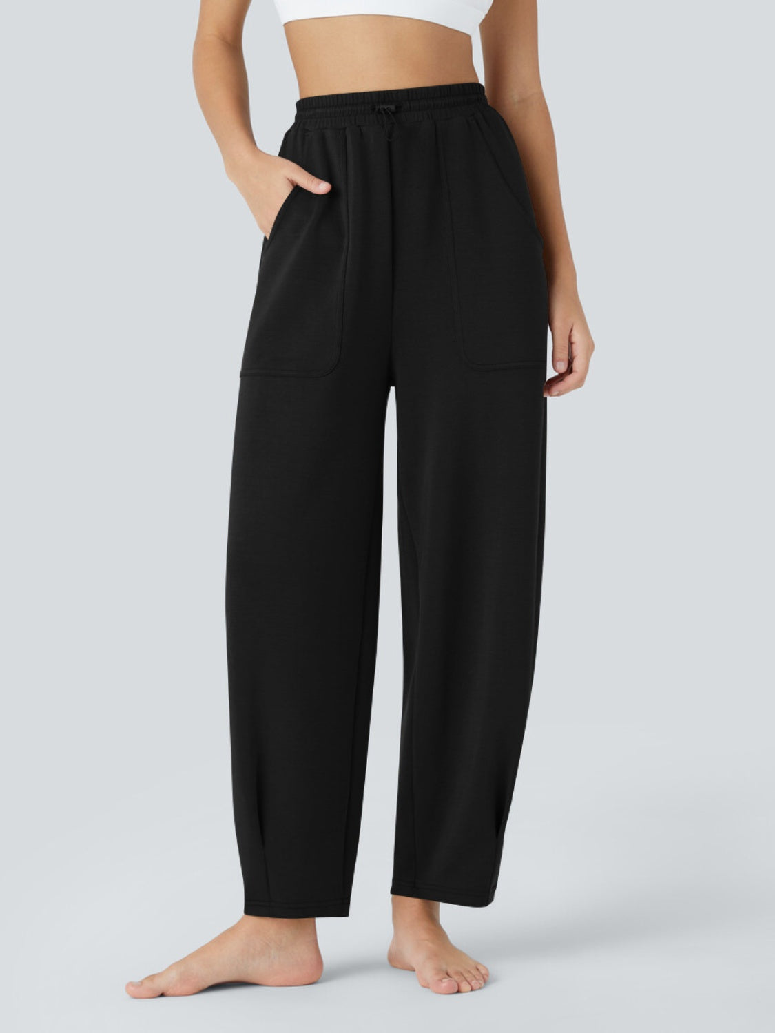 Lovelet Drawstring Pants with Pockets Pants & Culotte JT's Designer Fashion