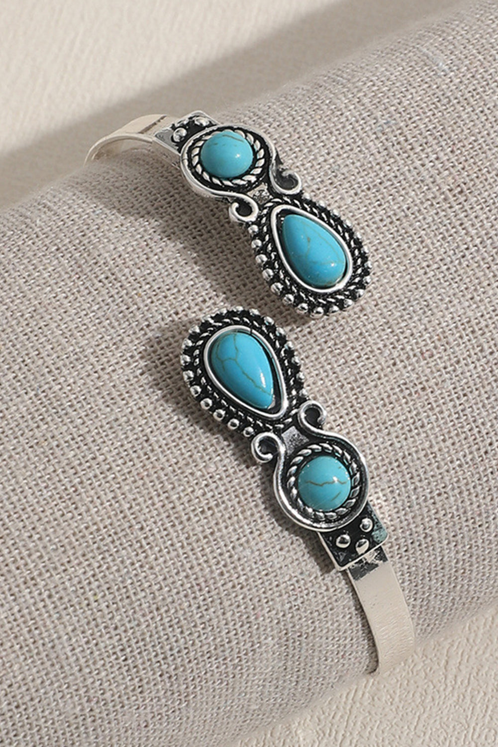 Skobeloff Western Turquoise Stone Bracelet Jewelry JT's Designer Fashion