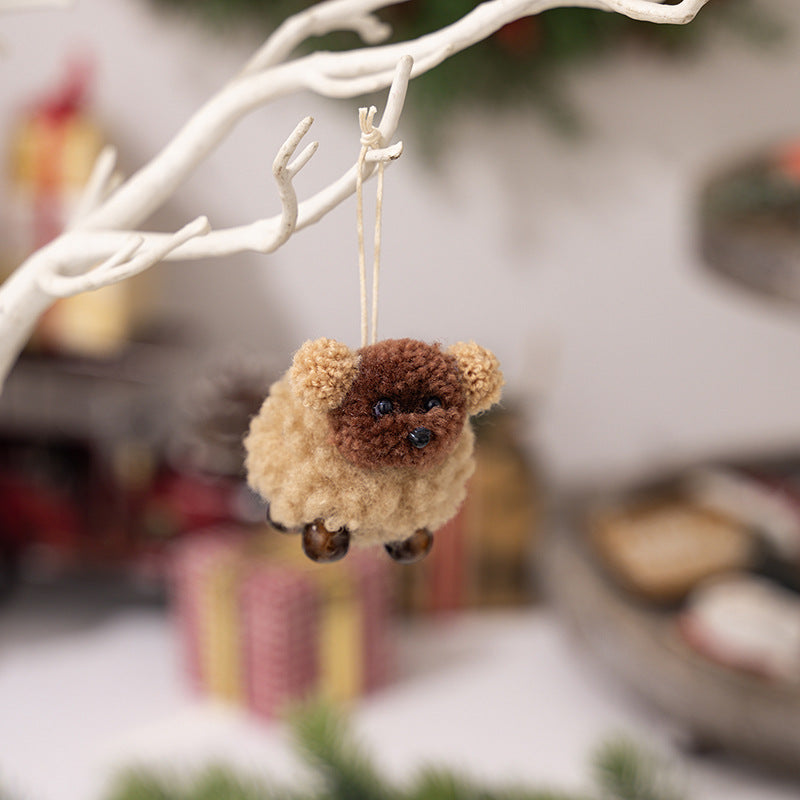 2-Piece Fuzzy Puppy Hanging Widget Home Accessories JT's Designer Fashion