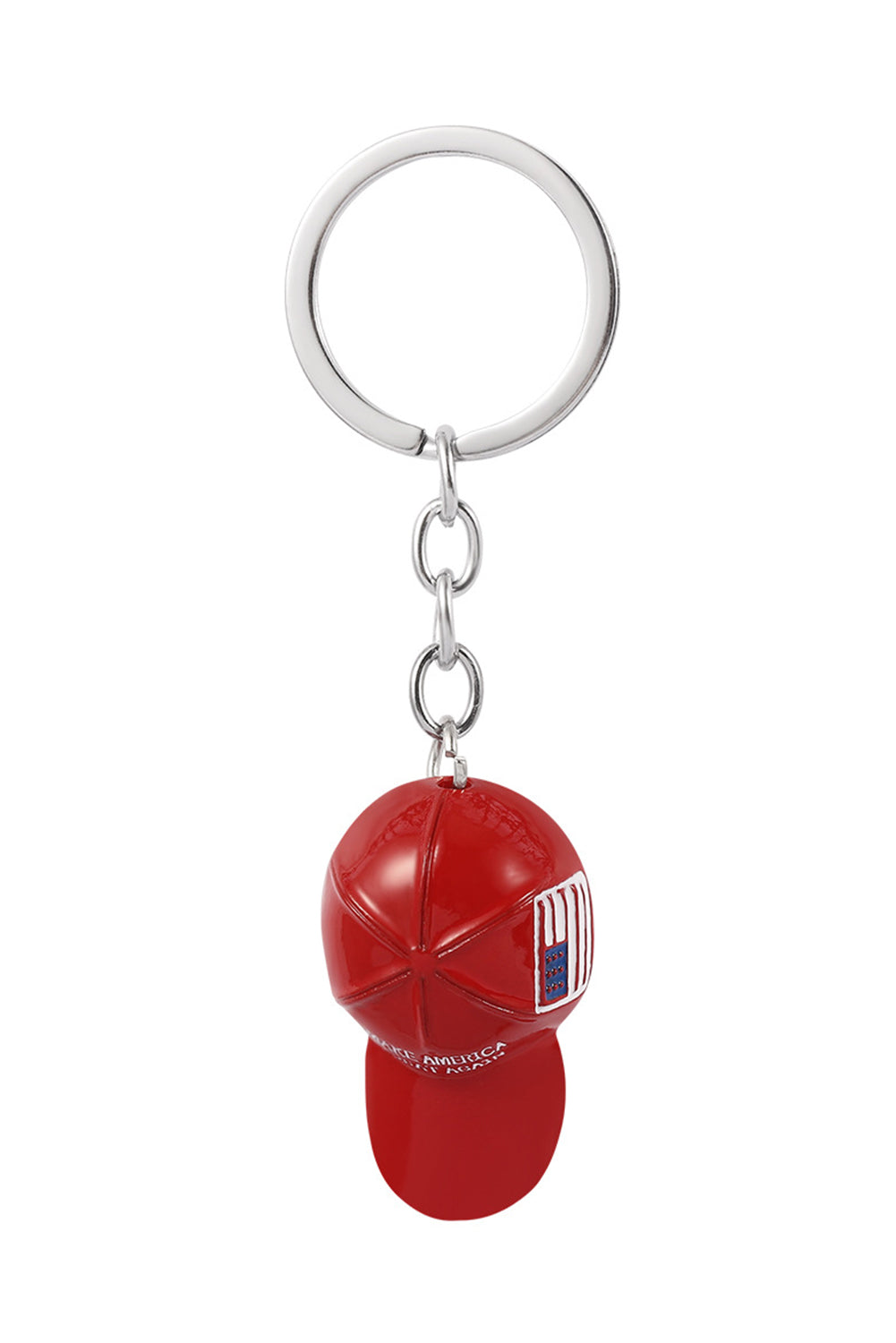 Fiery Red Make America Great Again Cap Pendant Keychain Other Accessories JT's Designer Fashion