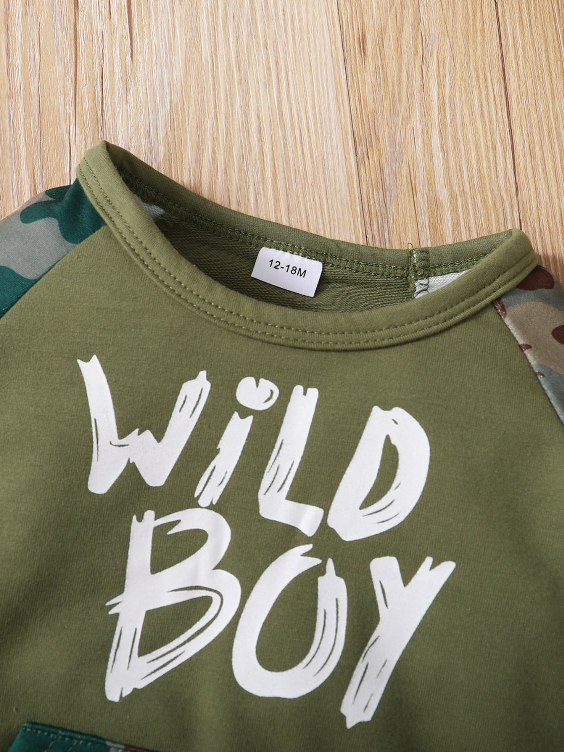 Children's Camouflage Top and Pants Set Children's Apparel JT's Designer Fashion