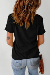 Black Rainbow Splash Easter Rabbit Graphic Tee Graphic Tees JT's Designer Fashion