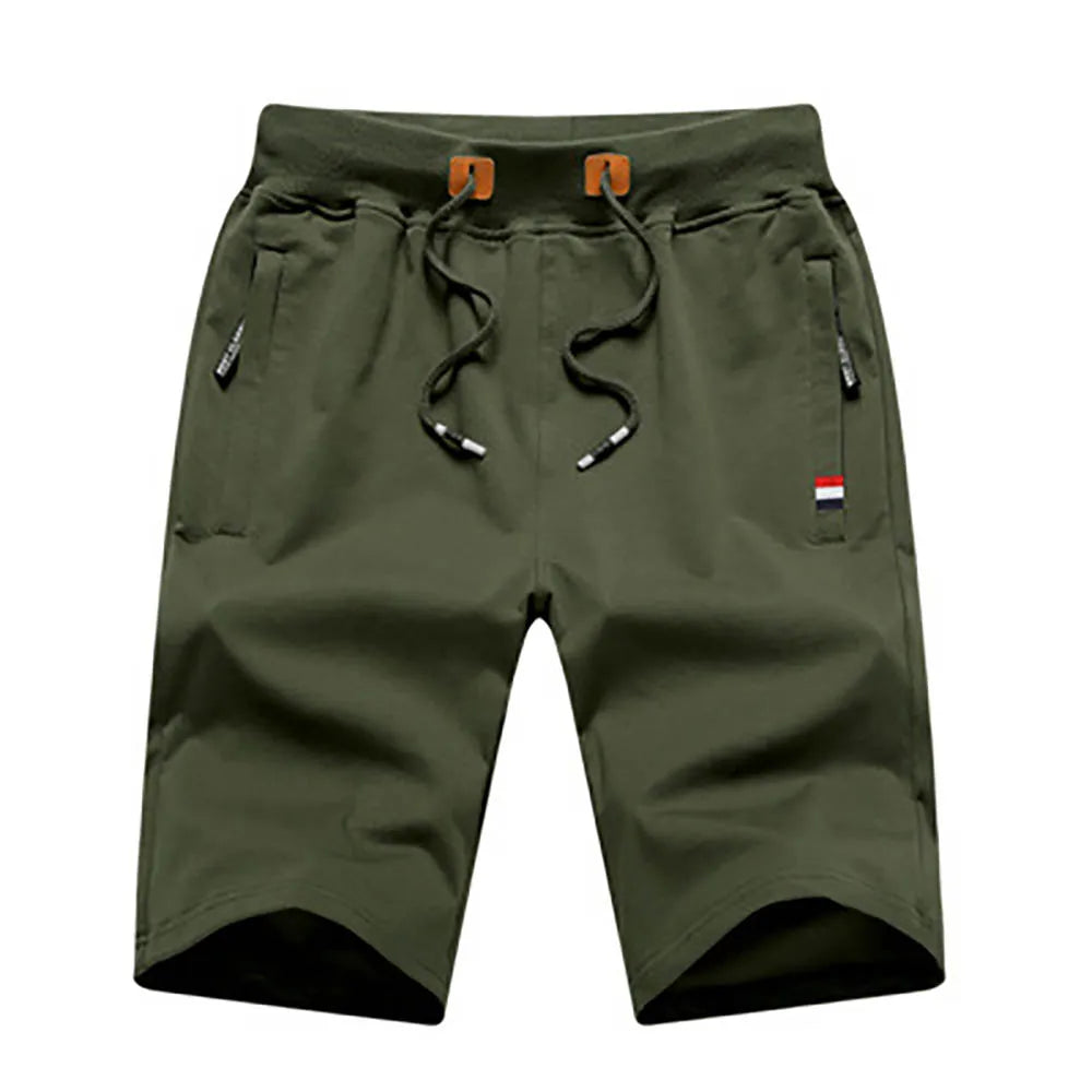 Men Summer Casual Shorts army green Men's Apparel JT's Designer Fashion