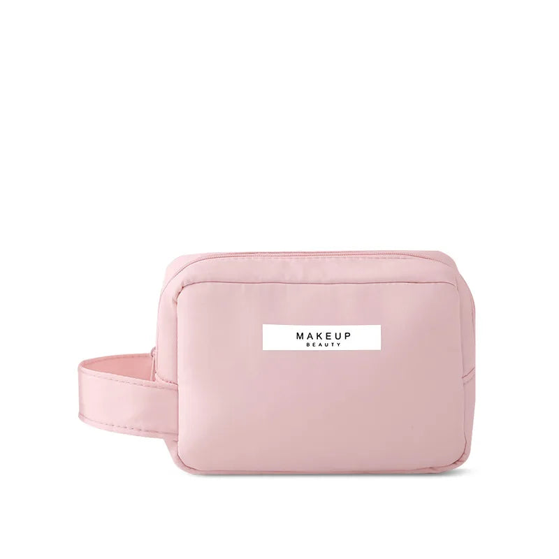 Ladies Portable Makeup Storage Bag Pink small Makeup Bags JT's Designer Fashion