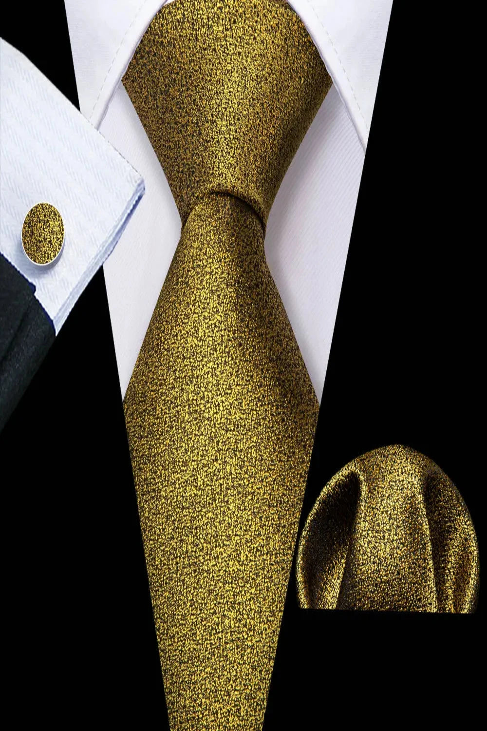 Solid Men Silk Necktie FA-5749 Men's Accessories JT's Designer Fashion