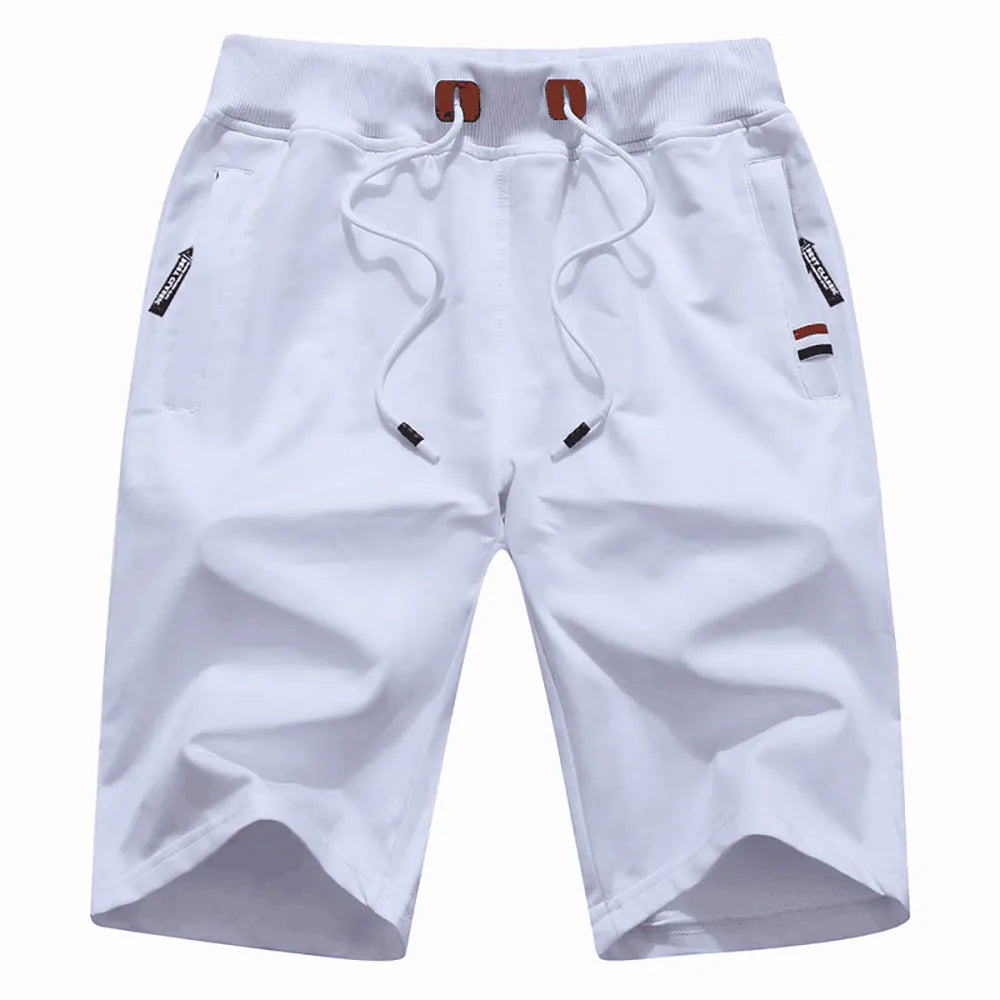 Men Summer Casual Shorts WHITE Men's Apparel JT's Designer Fashion