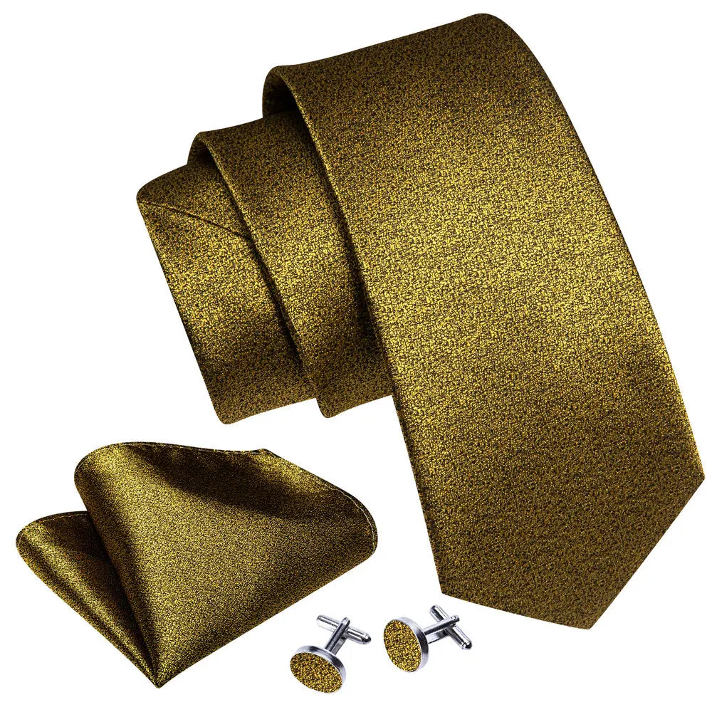 Solid Men Silk Necktie Men's Accessories JT's Designer Fashion