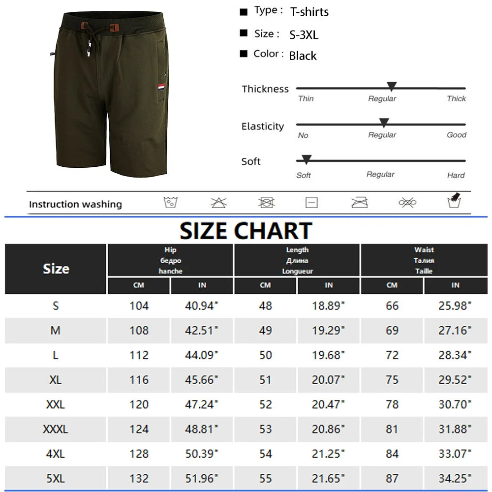 Men Summer Casual Shorts Men's Apparel JT's Designer Fashion