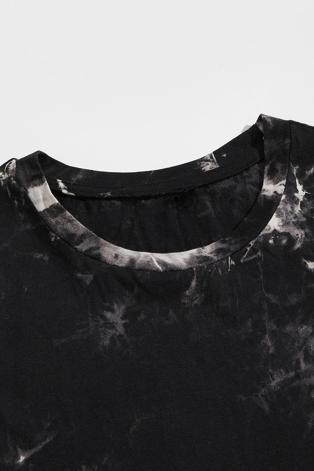 Black LET'S GO BRANDON Tie Dyed Print Men's Graphic Tee Men's Tops JT's Designer Fashion