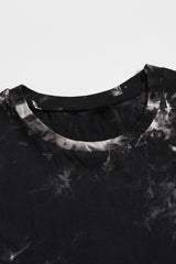 Black LET'S GO BRANDON Tie Dyed Print Men's Graphic Tee Men's Tops JT's Designer Fashion