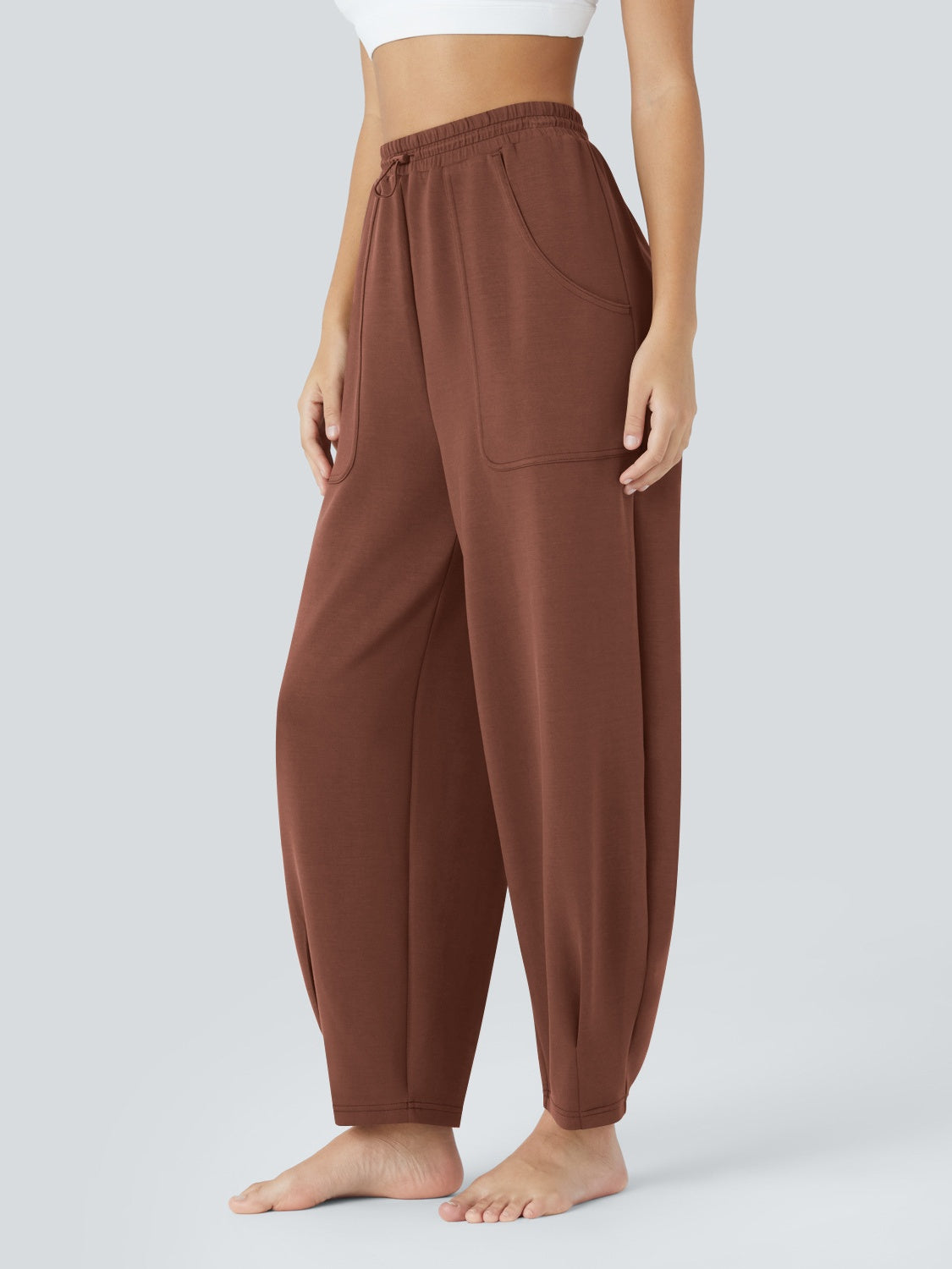 Lovelet Drawstring Pants with Pockets Pants & Culotte JT's Designer Fashion