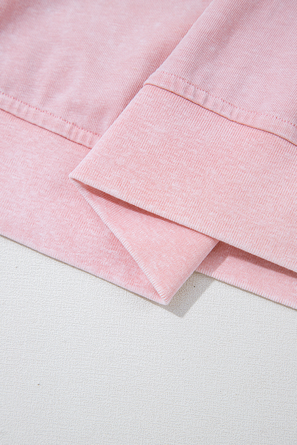 Light Pink 2 Pieces Mineral Wash Cotton Tank Top Lined Split Skirt Set Two Piece Dresses JT's Designer Fashion
