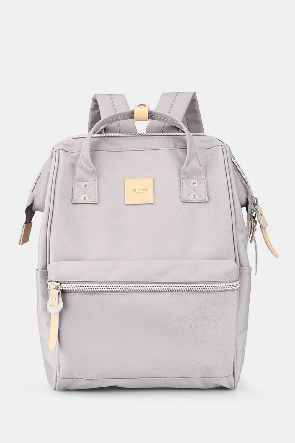 Himawari Water Resistant Canvas Backpack Bag with Side Pockets Light Lavender One Size Backpacks JT's Designer Fashion