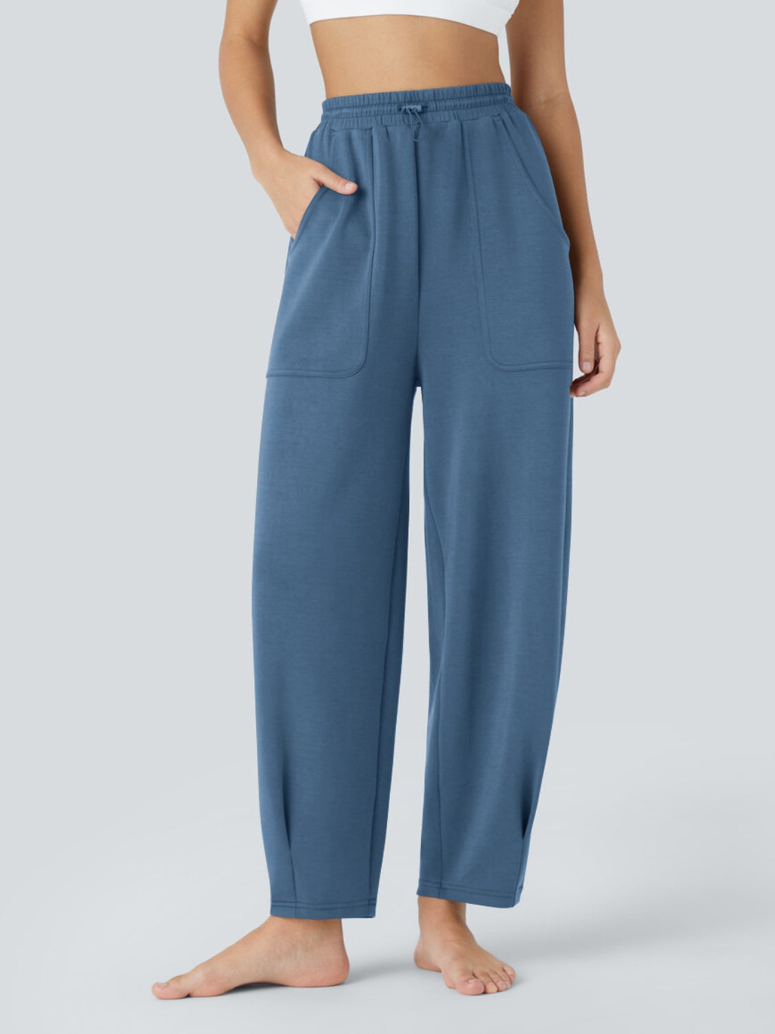 Lovelet Drawstring Pants with Pockets Pants & Culotte JT's Designer Fashion