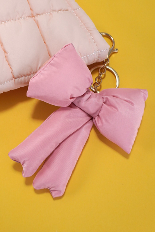 Pink Cute 3D Bow Knot Keychain Other Accessories JT's Designer Fashion