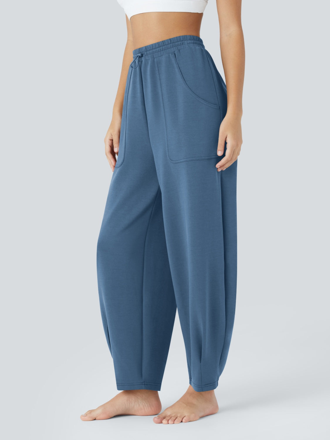 Lovelet Drawstring Pants with Pockets Pants & Culotte JT's Designer Fashion