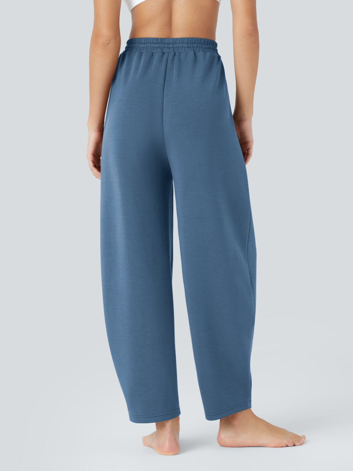 Lovelet Drawstring Pants with Pockets Royal Blue Pants & Culotte JT's Designer Fashion