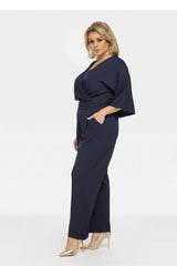 JTDF Elegant Draped Jumpsuit Jumpsuits & Rompers JT's Designer Fashion