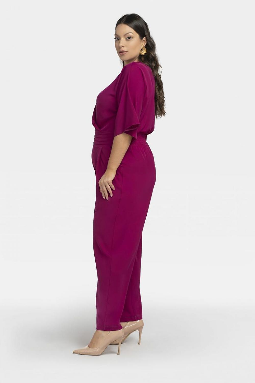 JTDF Elegant Draped Jumpsuit Jumpsuits & Rompers JT's Designer Fashion