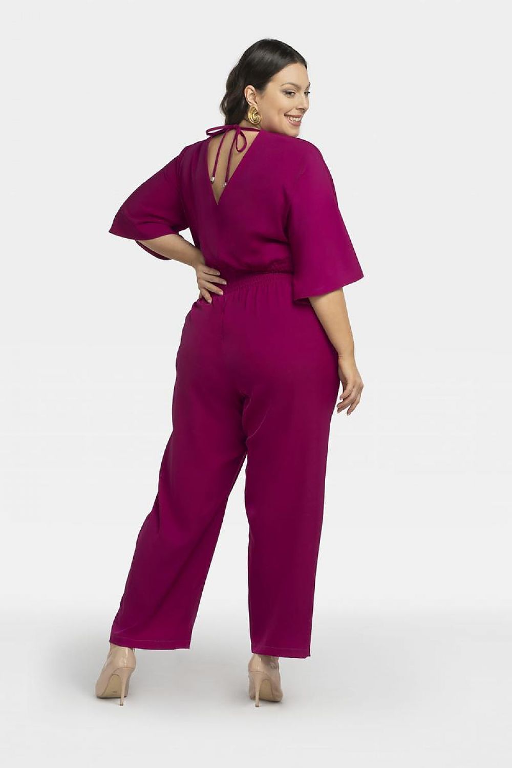 JTDF Elegant Draped Jumpsuit Jumpsuits & Rompers JT's Designer Fashion