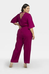 JTDF Elegant Draped Jumpsuit Jumpsuits & Rompers JT's Designer Fashion