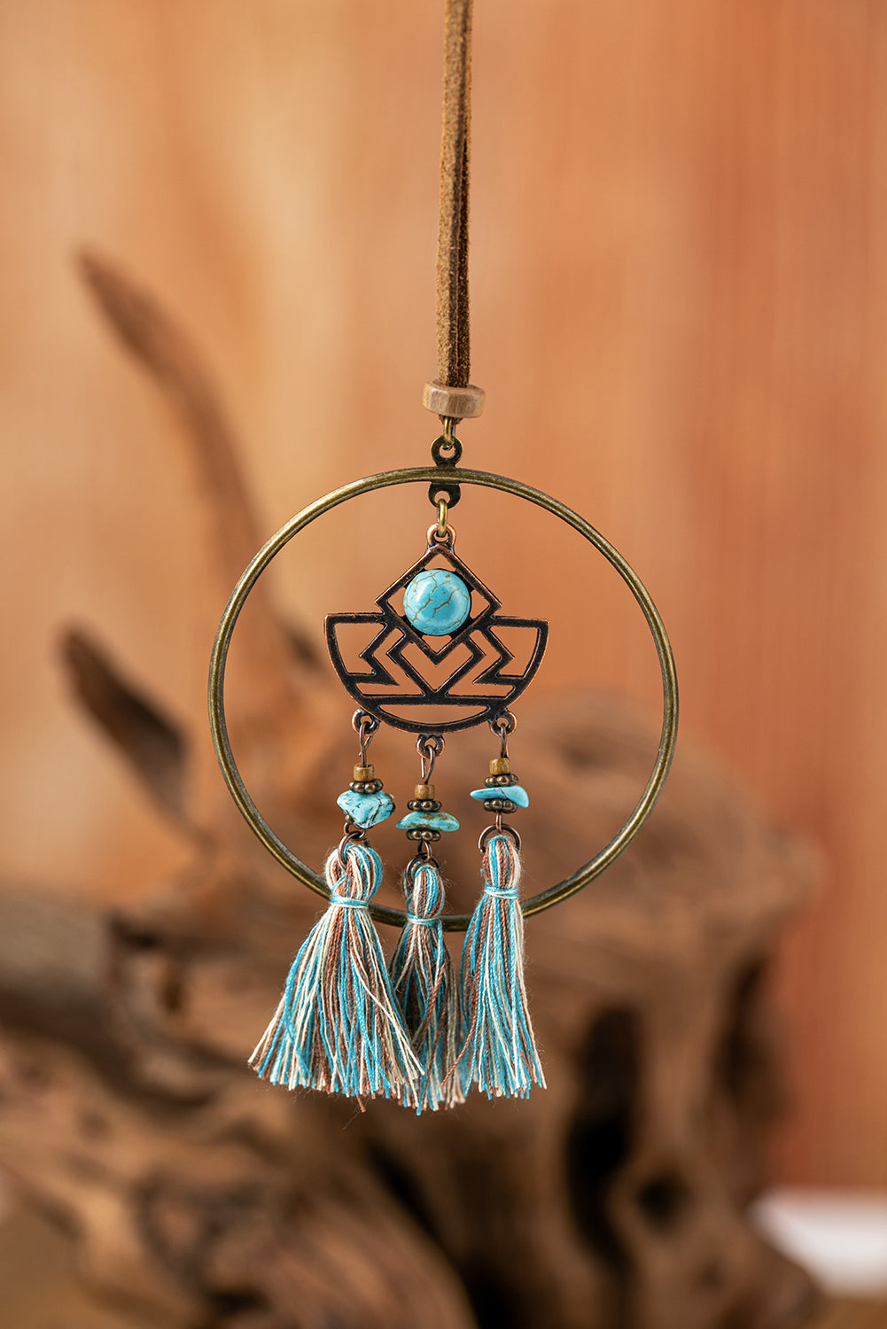 Sky Blue Bohemian Beaded Hollow-out Fringe Dangle Earrings Jewelry JT's Designer Fashion