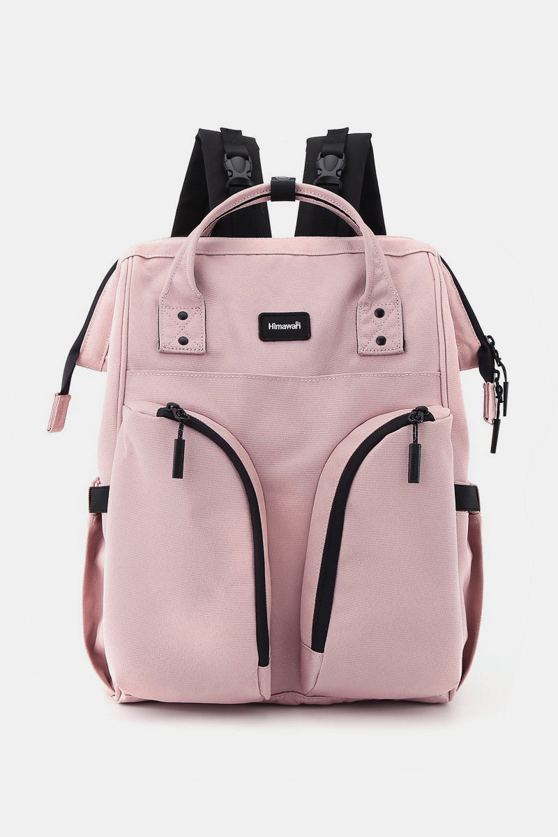 Himawari Waterproof Backpack Bag with Multilayer Pockets Pink One Size Backpacks JT's Designer Fashion