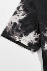 Black LET'S GO BRANDON Tie Dyed Print Men's Graphic Tee Men's Tops JT's Designer Fashion