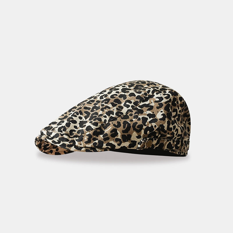 Adjustable Leopard Cotton Hat Hats & Caps JT's Designer Fashion